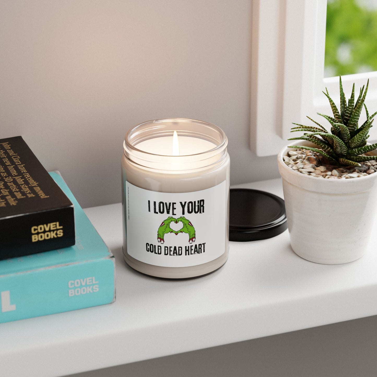 Cold Heart Scented Soy Candle, 9oz