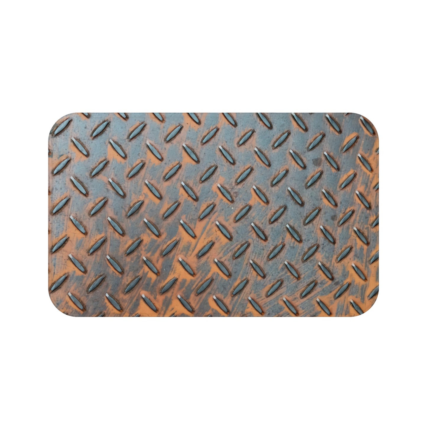 Checker plate Bath Mat