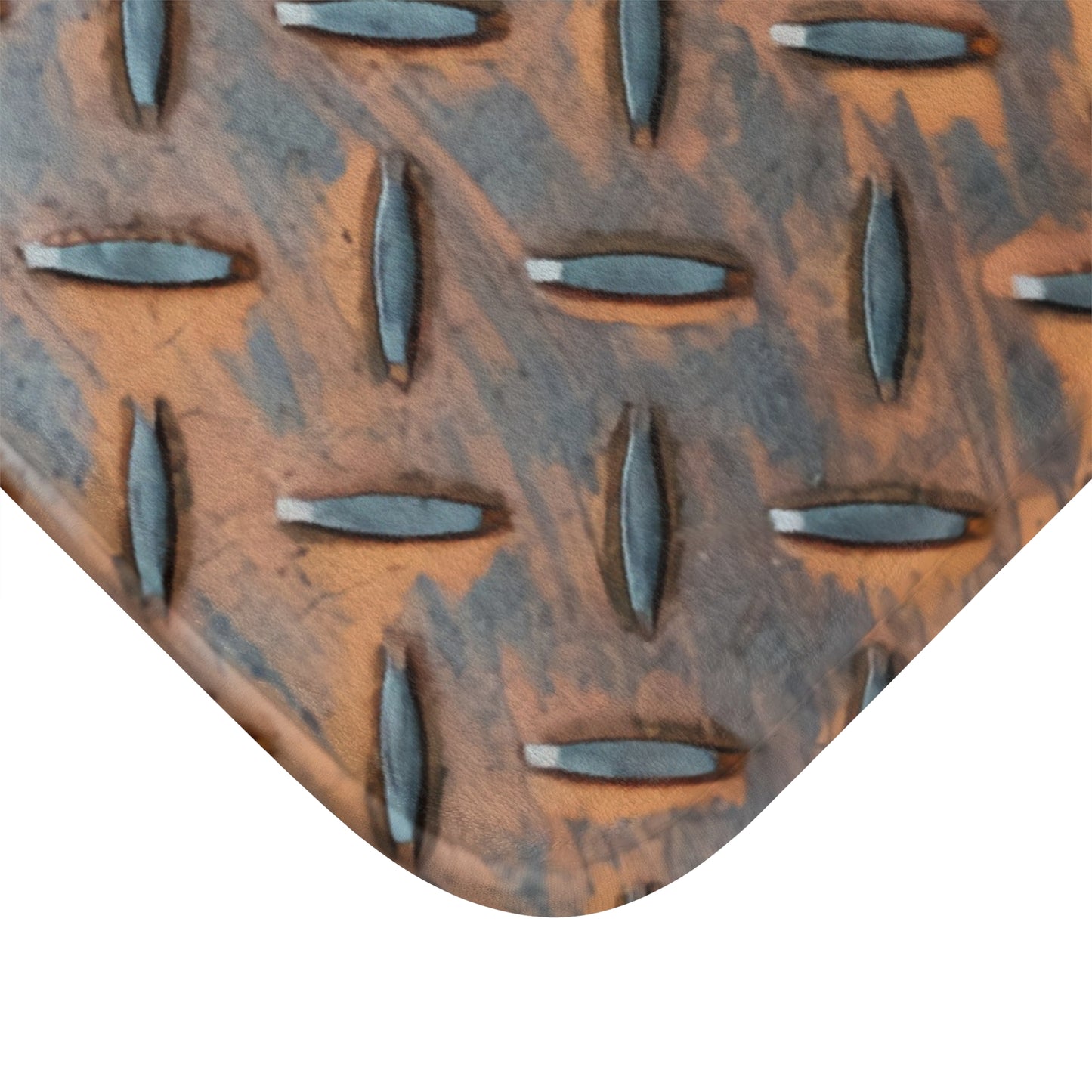 Checker plate Bath Mat