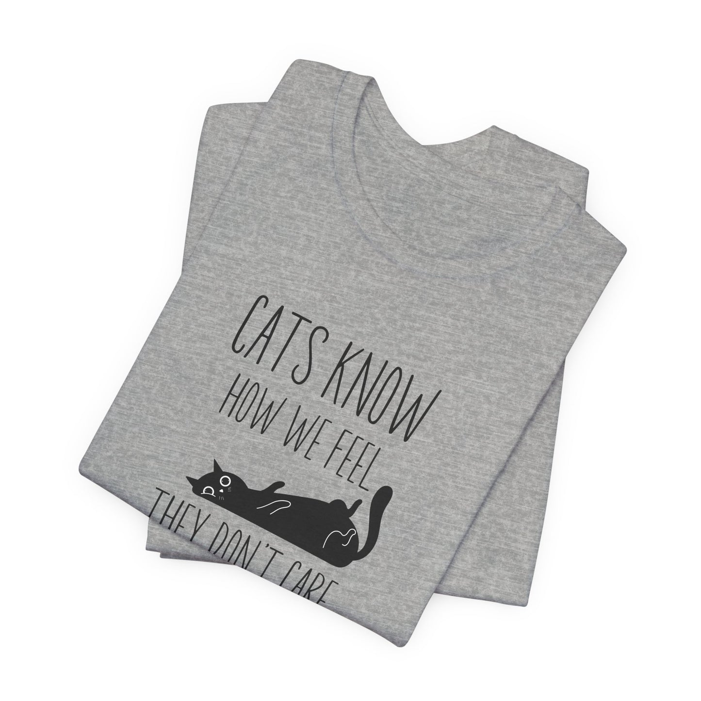 Cats Know Unisex Jersey Tee