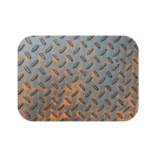 Checker plate Bath Mat