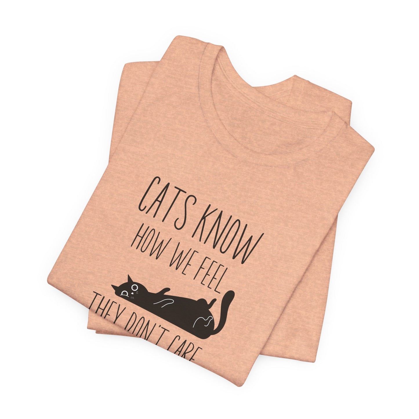 Cats Know Unisex Jersey Tee