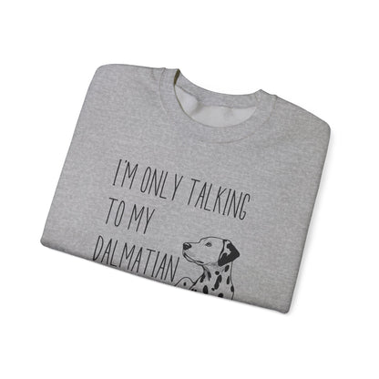 Dalmatian Lover's Crewneck Sweatshirt - For Dog Lovers, Pet Parents, Cozy Days, Gift for Dog Owners, Animal Lovers' Apparel
