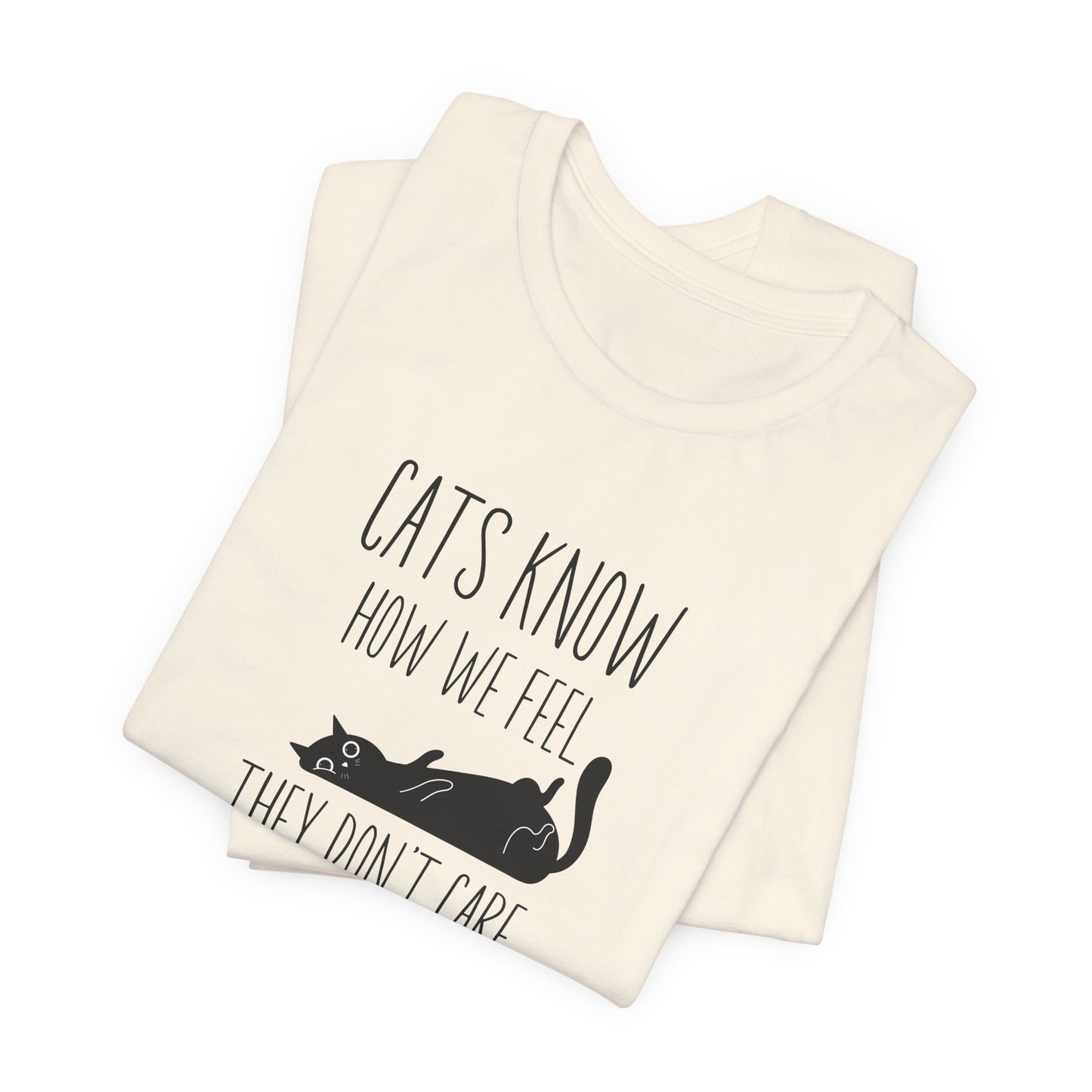 Cats Know Unisex Jersey Tee