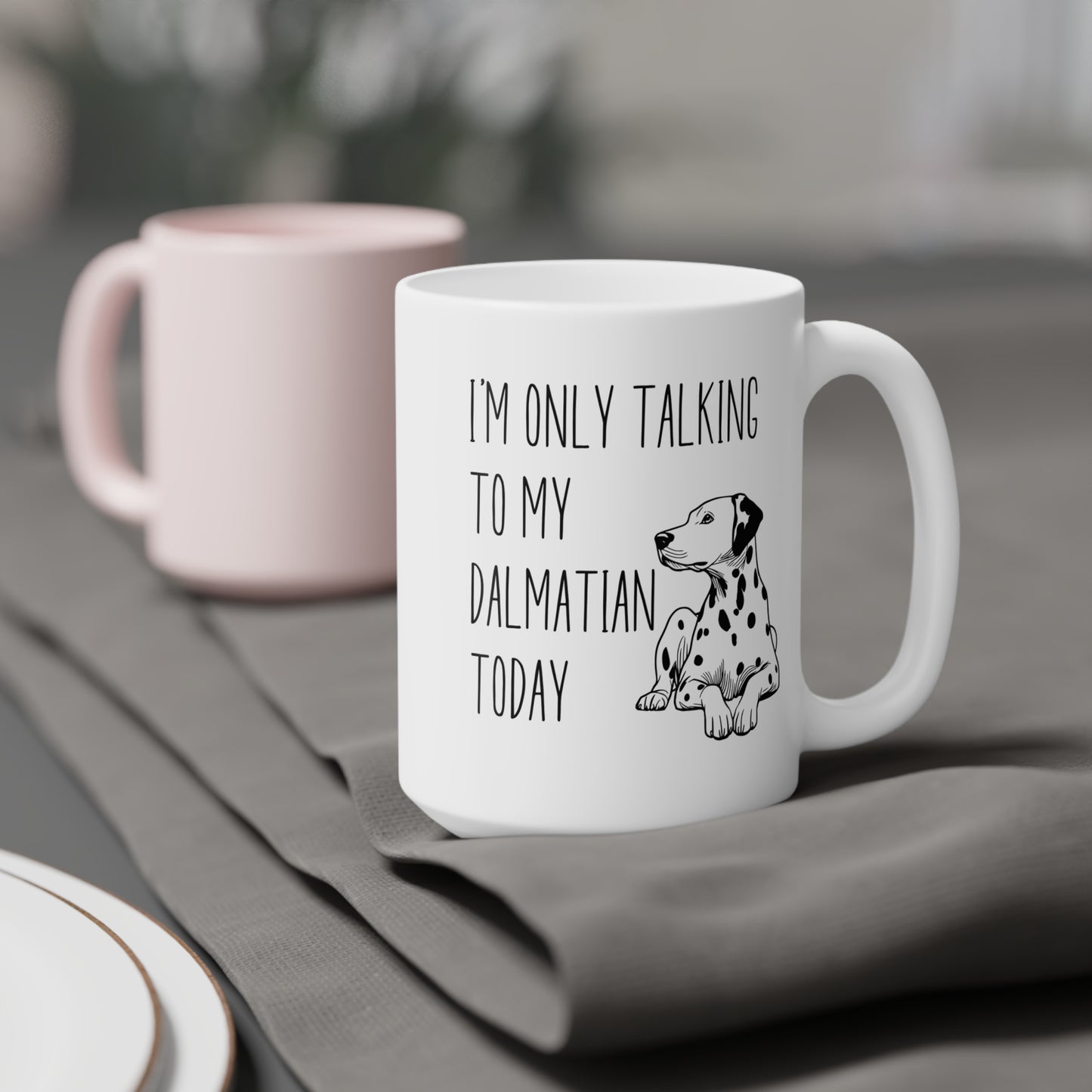 Dalmatian Dog Lover Ceramic Mug - Perfect Gift for Pet Owners