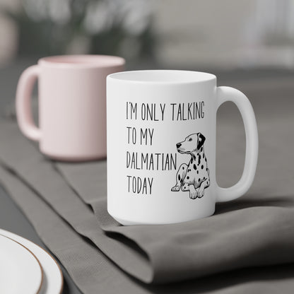 Dalmatian Dog Lover Ceramic Mug - Perfect Gift for Pet Owners