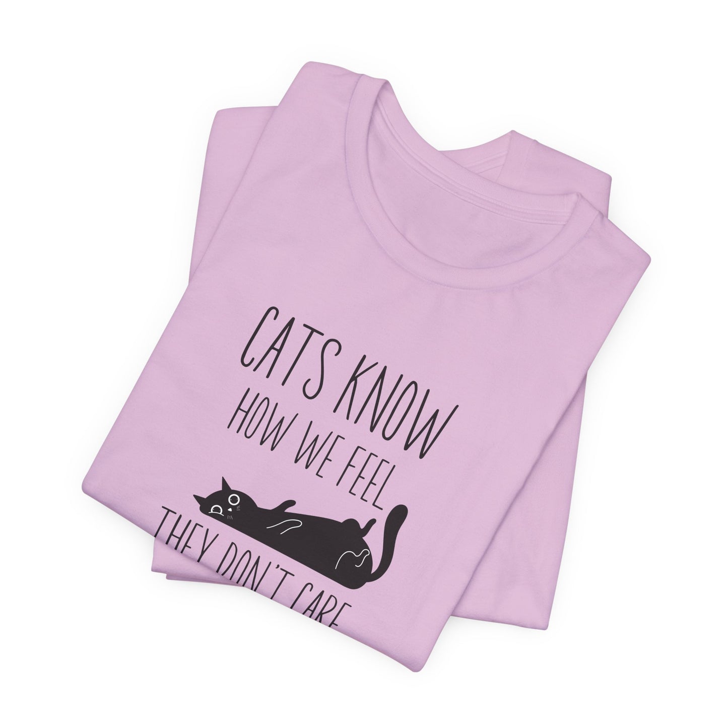Cats Know Unisex Jersey Tee