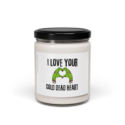Cold Heart Scented Soy Candle, 9oz