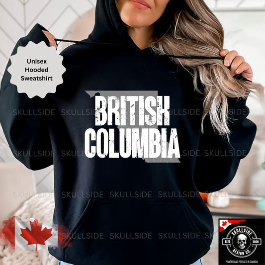 British Columbia Vintage Hoodie - Unisex Heavy Blend™ Sweatshirt