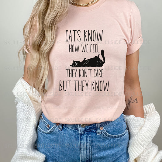 Cats Know Unisex Jersey Tee