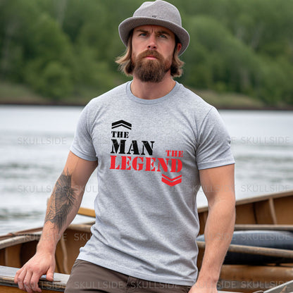 Men's Legend T-Shirt - The Man The Legend Graphic Tee