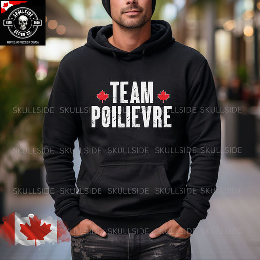 Team Polievre Unisex Heavy Blend™ Hoodie - Casual Political Apparel